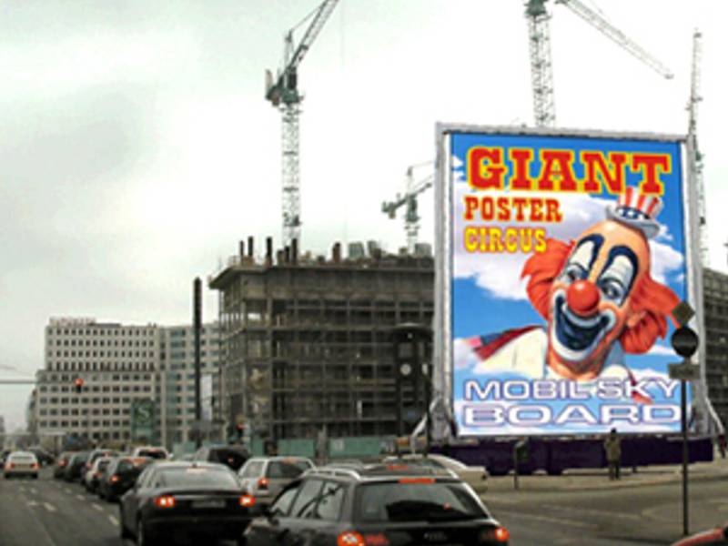SKAYBOARD GIANT POSTER CIRCUS